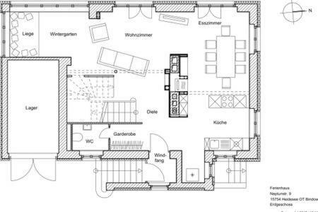 Ferienhaus Bindow Heidesee Екстериор снимка