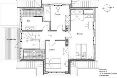 Ferienhaus Bindow Heidesee Екстериор снимка